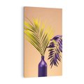 Obraz na płótnie 80x120 - Delikatne Piękno - palma, pastele