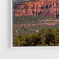 Obraz w ramie 50x50 - Majestatyczny Wielki Kanion - wielki kanion, perspektywa - rama biała