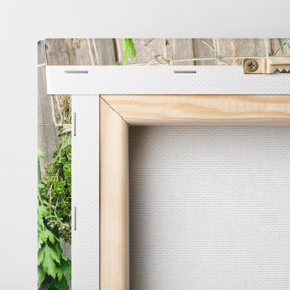 Obraz na płótnie 100x70 - Przyprawy Rośliny Fantazja - przyprawy, rośliny