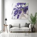 Obraz na płótnie 30x30 - relaks z aromatem - lawenda, spa