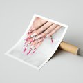 Plakat bez ramy 50x70 - Paznokcie jak dzieło sztuki - paznokcie, manicure