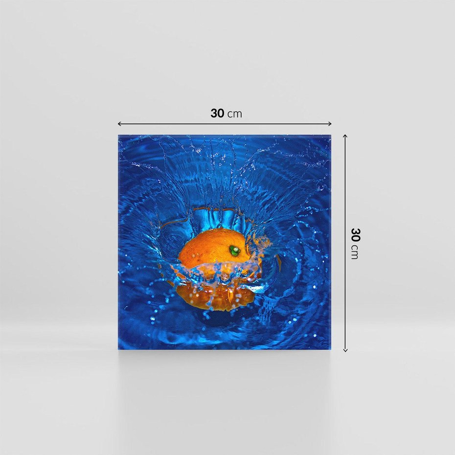 Obraz na płótnie 30x30 - Pomarańcza Owoce - pomarańcza, owoce