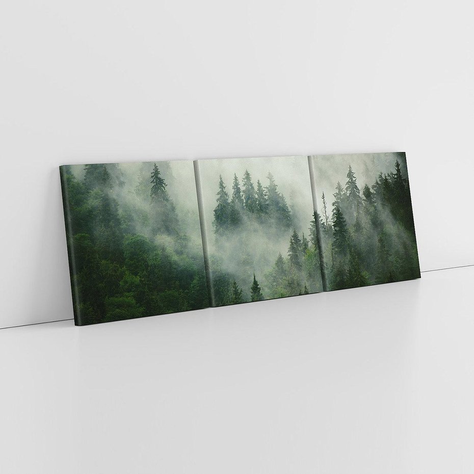 Obraz na płótnie 120x40 - Las Mgły - Las, we