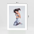 Plakat bez ramy 30x40 - Sportowy Ducha: Energia i Siła - fitness, sport