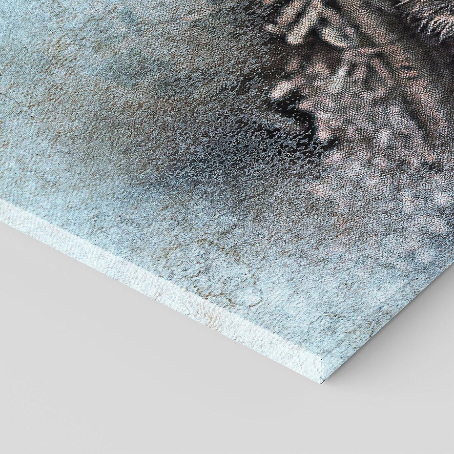 Obraz na płótnie 100x50 - Kot w abstrakcyjnym otoczeniu - kot, sztuka