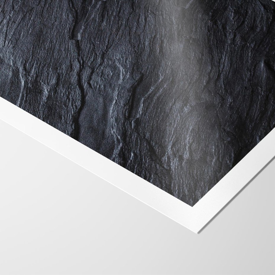 Plakat bez ramy 30x40 - Kamienne tekstury w trójwymiarze - kamień, tekstura