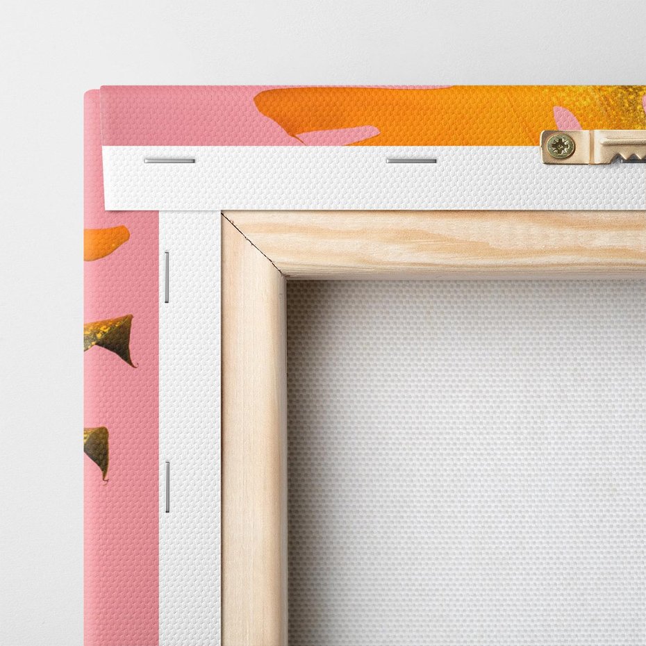 Obraz na płótnie 50x70 - Egzotyczna monstera - monstera, liść