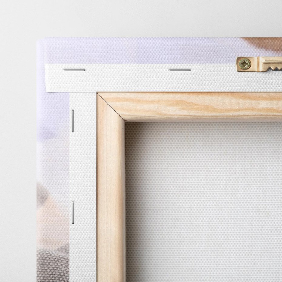 Obraz na płótnie 140x70 - Radość w zabawie: Piesek jako najlepszy przyjaciel - pies, piesek