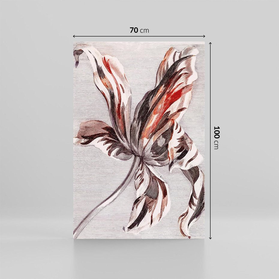 Obraz na płótnie 70x100 - Graficzna Elegancja - nowoczesna sztuka, grafika