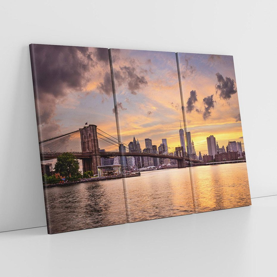 Obraz na płótnie 120x80 - Nowy Jork: Miasto niekończących się możliwości - Nowy Jork, USA