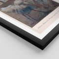 Plakat w ramie 40x50 - Elegancja Baletu na Plakacie - reprodukcja, degas - rama czarna