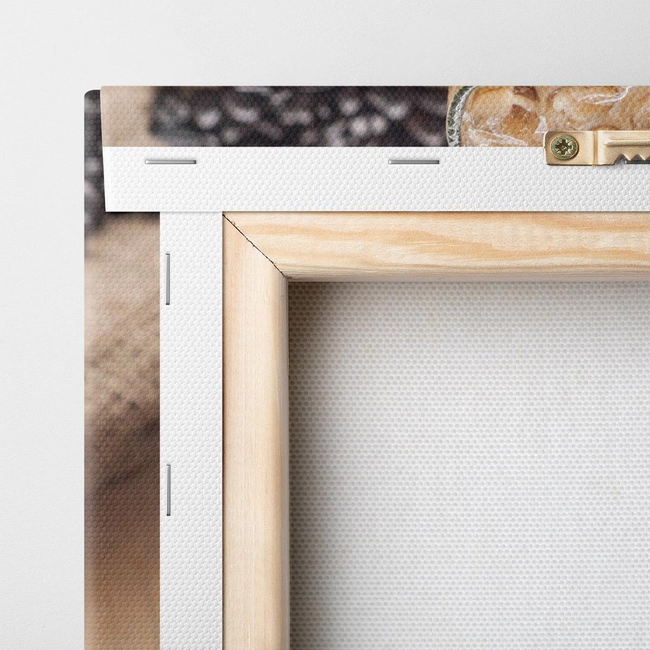 Obraz na płótnie 50x70 - Kawa ice coffee: orzeźwiający napój - kawa, ice