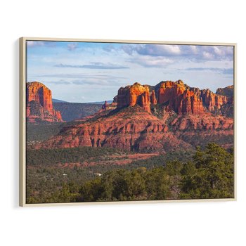 Obraz w ramie 120x80 - Majestatyczny Wielki Kanion - wielki kanion, perspektywa - rama drewno