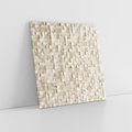 Obraz na płótnie 30x30 - Geometryczne 3D: Abstrakcyjna Harmonia - geometryczne, 3D