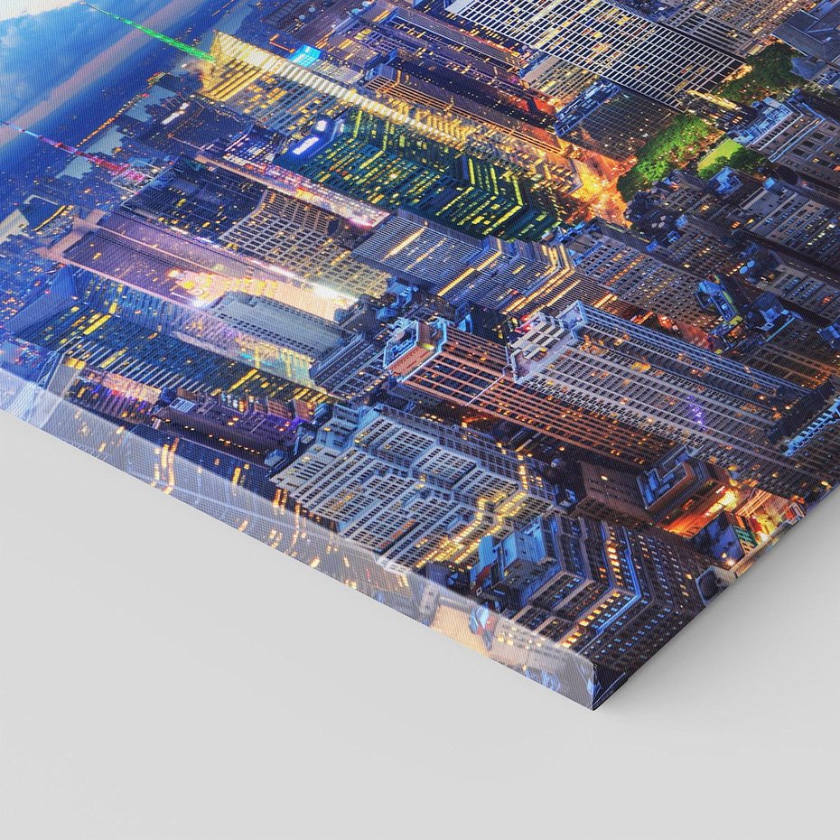 Obraz na płótnie 100x70 - Energia wielkiego miasta - Nowy Jork, NY