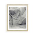 Plakat w ramie 40x50 - Architektura w trójwymiarowym wymiarze - architektura, 3D - rama drewno