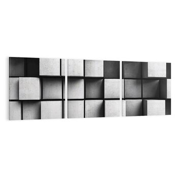 Obraz na płótnie 90x30 - Geometryczne Elegancje - nowoczesny, geometryczny