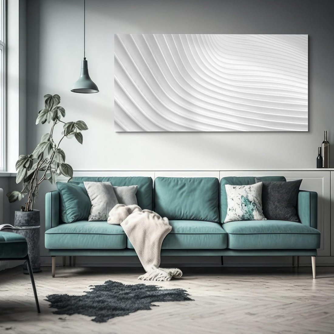 Obraz na płótnie 120x60 - abstrakcja barw - abstrakcja