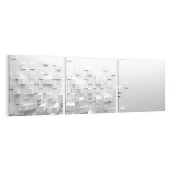 Obraz na płótnie 120x40 - Głębia abstrakcji - ściana, 3D