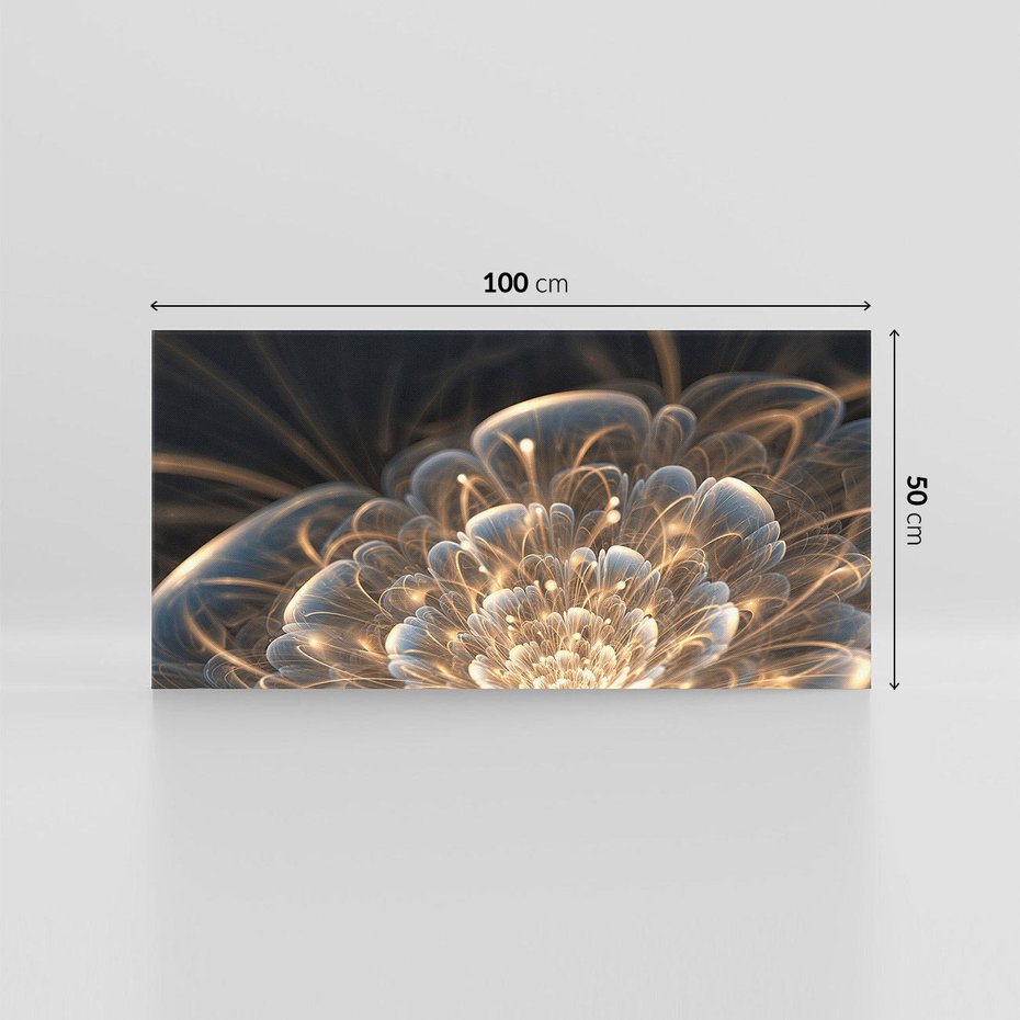 Obraz na płótnie 100x50 - Nowoczesny Kwiat - kwiat, nowoczesny