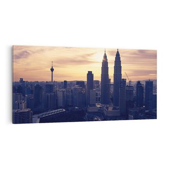 Obraz na płótnie 120x60 - Azja miasto w panoramie - Azja, miasto