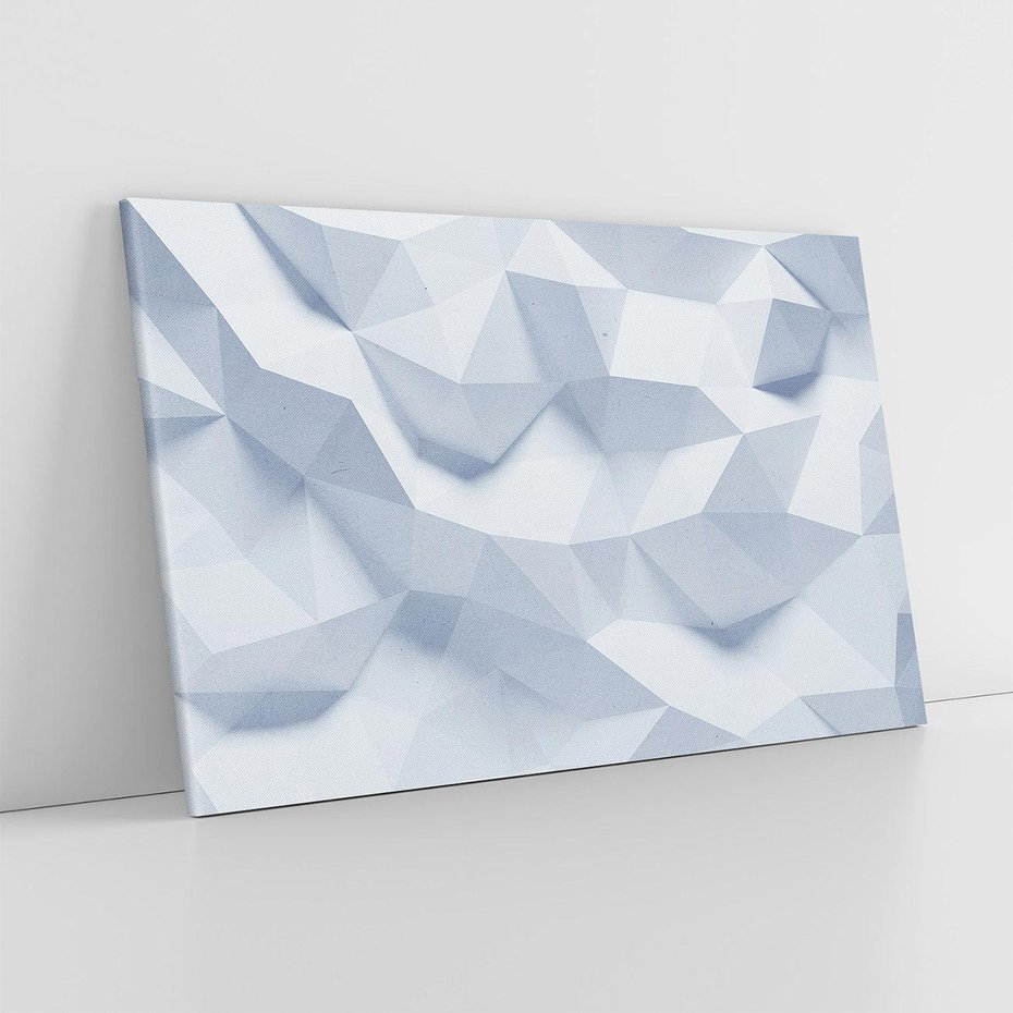 Obraz na płótnie 120x80 - Trójwymiarowa geometria - geometria, 3d