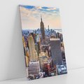 Obraz na płótnie 70x100 - Manhattan - Wieżowce Nowego Jorku - Manhattan, Nowy Jork