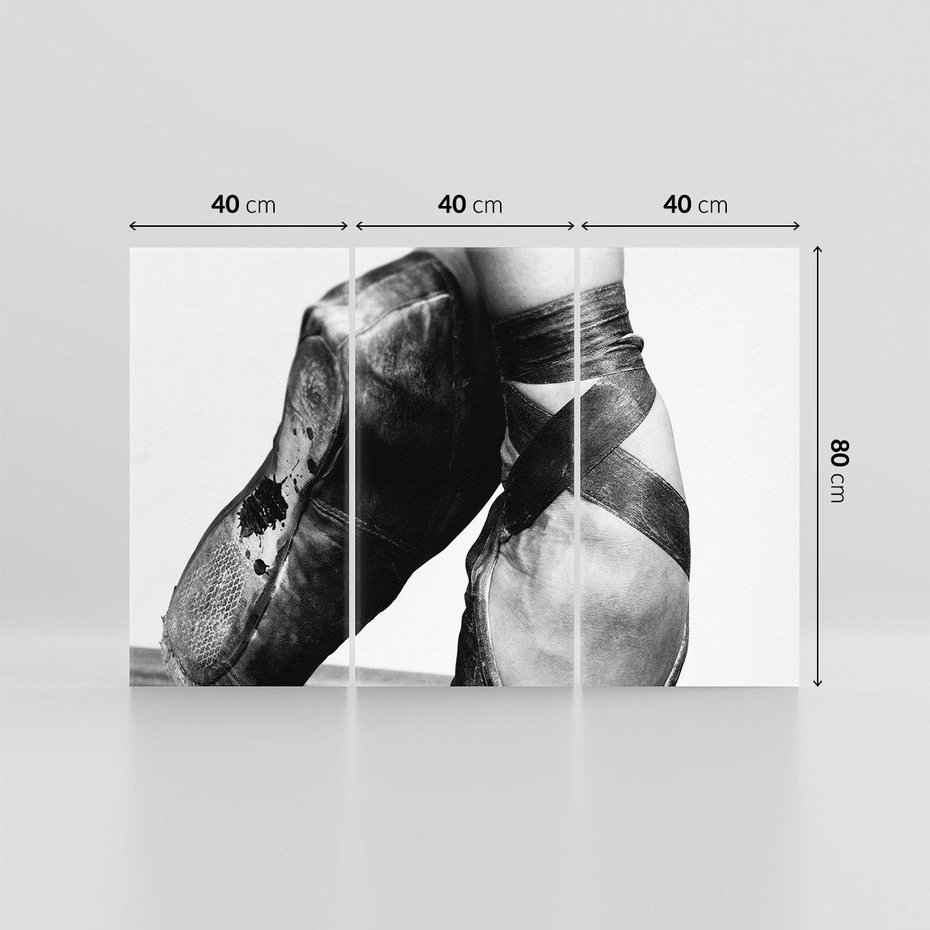 Obraz na płótnie 120x80 - Taniec Zmysłów - artystyczne zdjęcie, odcienie szarości