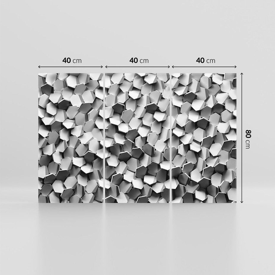 Obraz na płótnie 120x80 - Odkryj głębię sztuki - graficzne, 3D