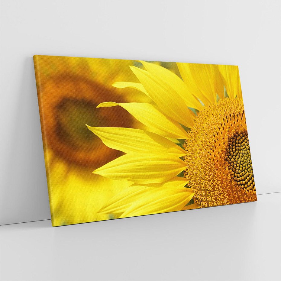 Obraz na płótnie 120x80 - Słoneczniki: Promień nadziei - słoneczniki, kwiaty