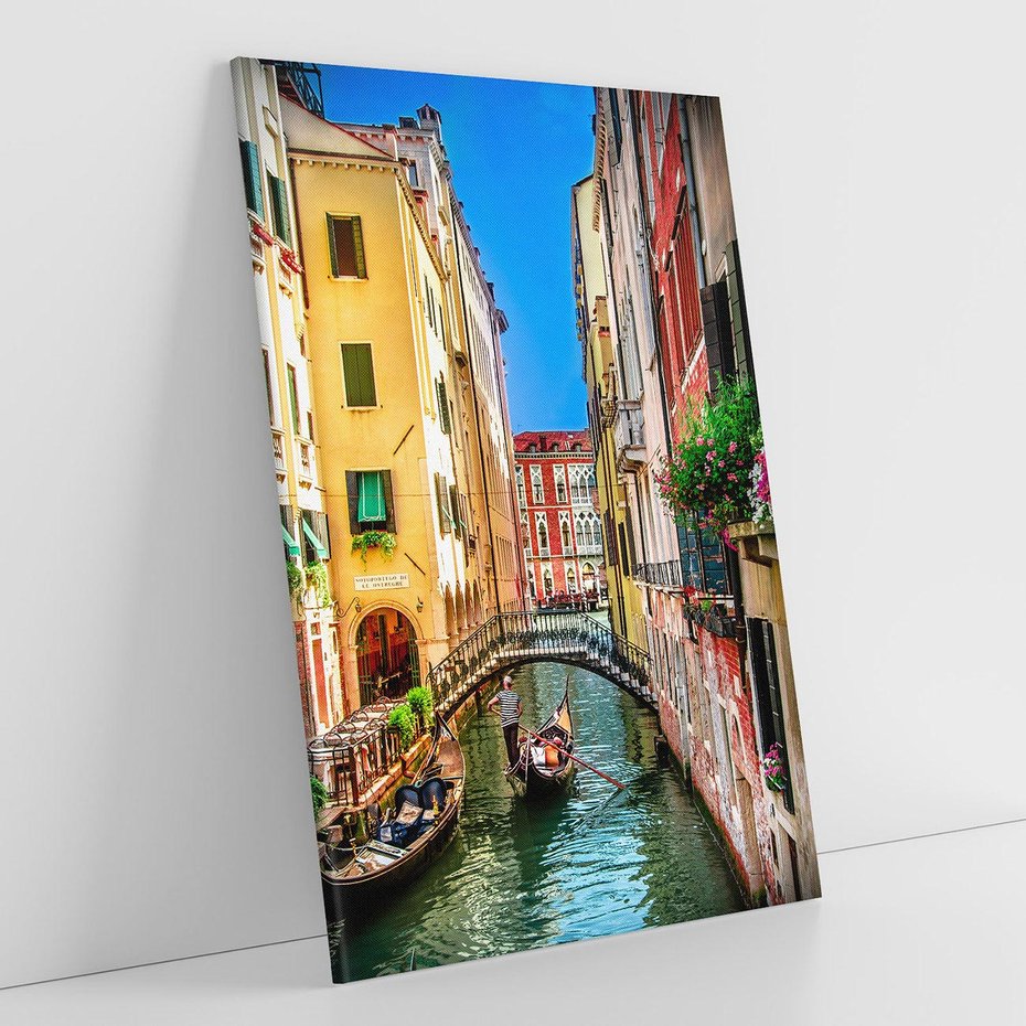 Obraz na płótnie 50x70 - Romantyczna Gondola - Wenecja, gondola