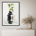 Plakat bez ramy 30x40 - Orchidea w Spa - spa, orchidea