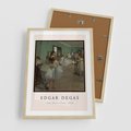 Plakat w ramie 50x70 - Elegancja Baletu - Edgar Degas, reprodukcja obrazu - rama drewno