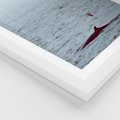 Plakat w ramie 30x40 - Spotkanie z Orką - morze, ocean - rama biała