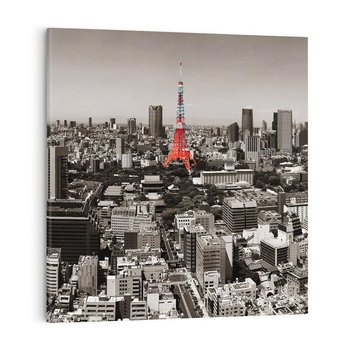 Obraz na płótnie 70x70 - Energia japońskiej stolicy - Tokio, Japonia