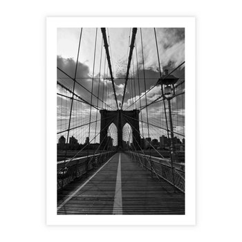 Plakat bez ramy 21x30 - Most Nowoczesności - most, nowoczesny