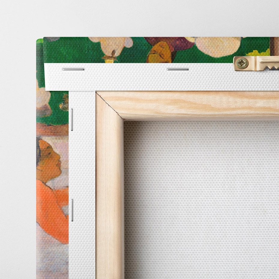 Obraz na płótnie 140x70 - Sjesta 1892, Paul Gauguin - Reprodukcja - reprodukcja, obraz na płótnie