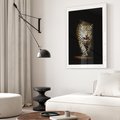 Plakat bez ramy 30x40 - Elegancja lamparta - lampart, pantera
