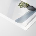 Plakat bez ramy 30x40 - Błękitne wybrzeże - Santorini, Grecja