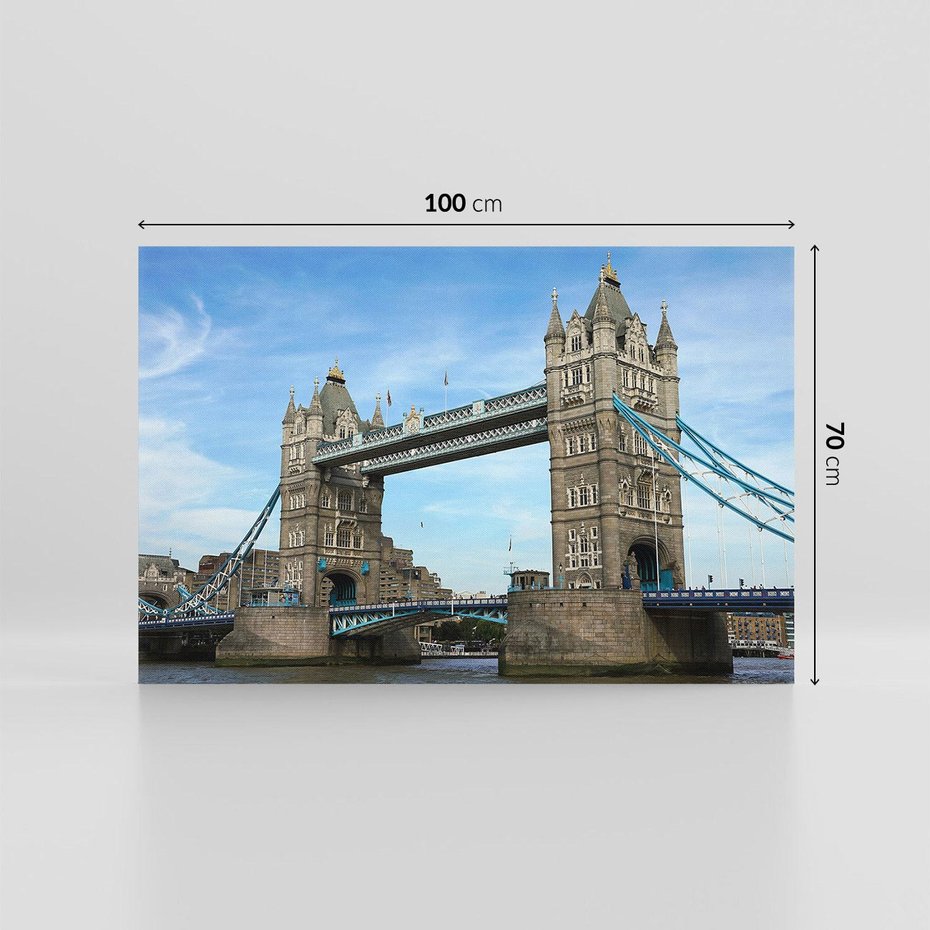 Obraz na płótnie 100x70 - Tower Bridge London UK - Tower Brigde, London