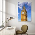 Obraz na płótnie 50x70 - Czasowy Symbol - zegar, Big Ben