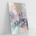 Obraz na płótnie 70x100 - Efemeryczne Kwitnienie Drzew - akwarela, rozmyte pastelowe tłó