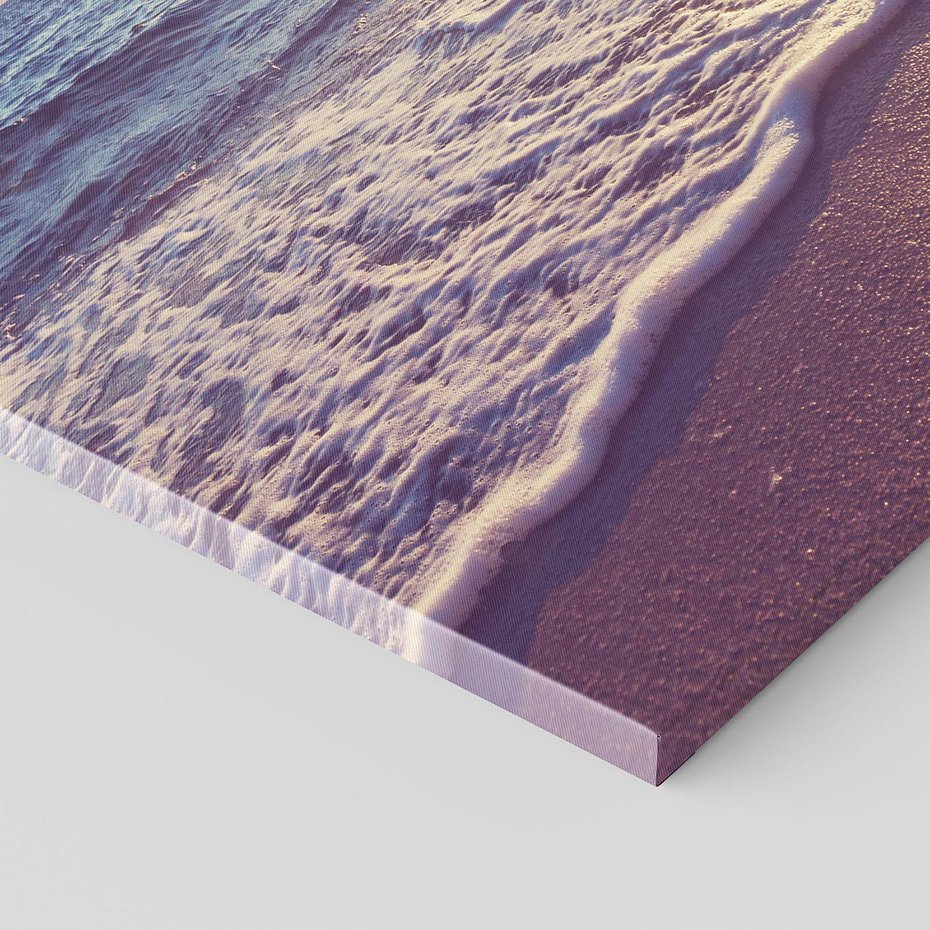 Obraz na płótnie 120x80 - Plaża: błogie chwile nad morzem - plaża, morze