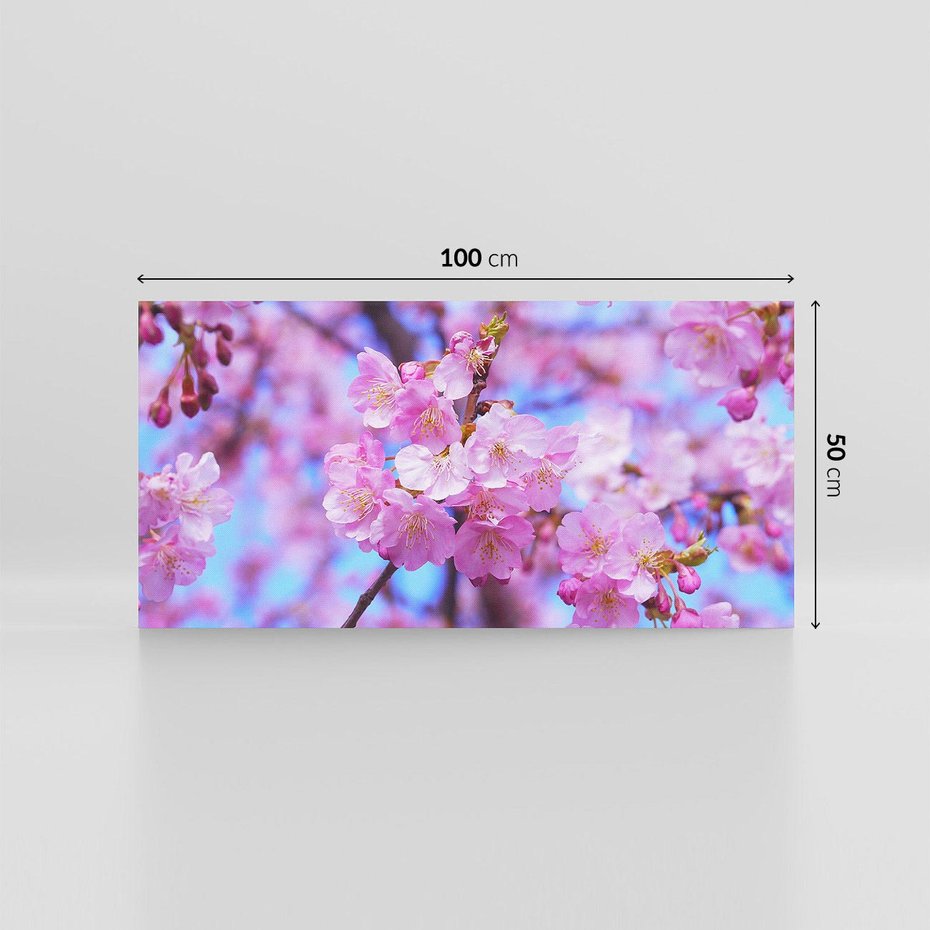 Obraz na płótnie 100x50 - magia kolorów - kwiat, kwiaty