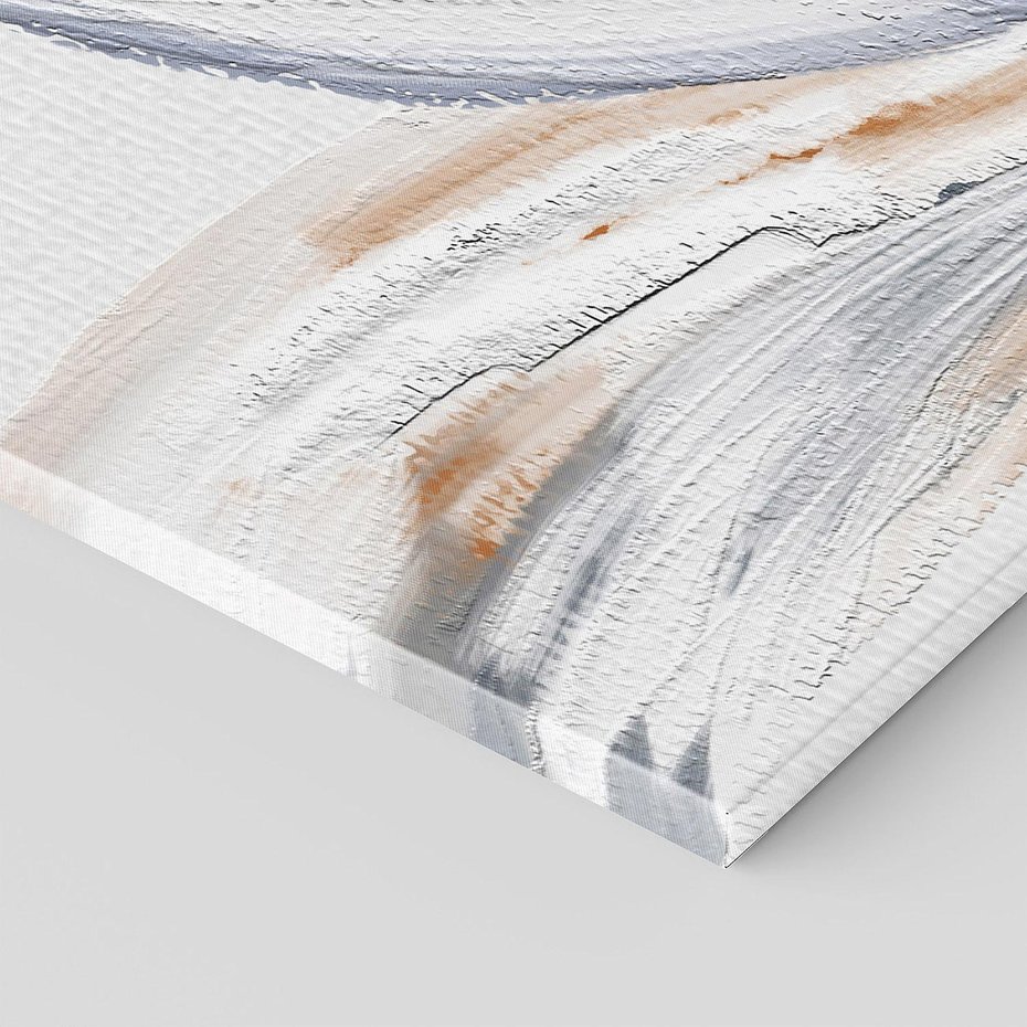 Obraz na płótnie 150x50 - Olejne kwiaty - wyraz emocji - kwiaty, malowane