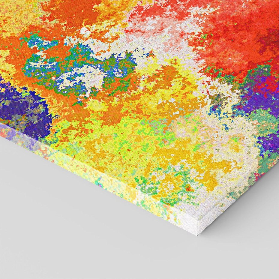 Obraz na płótnie 70x70 - Abstrakcja wyraz artystyczny - abstrakcja