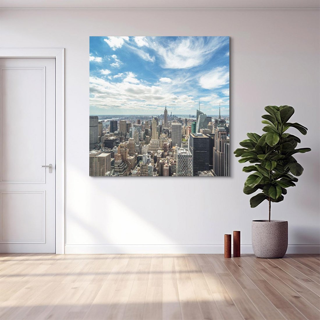 Obraz na płótnie 70x70 - Nowy Jork: Miasto niekończących się możliwości - Nowy York, USA