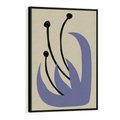 Obraz w ramie 50x70 - Bezgraniczne Przenikanie - minimalizm, boho plakat - rama czarna