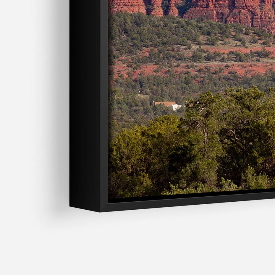 Obraz w ramie 70x100 - Majestatyczny Wielki Kanion - wielki kanion, perspektywa - rama czarna