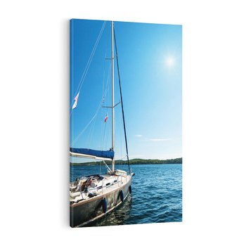 Obraz na płótnie 80x120 - Wolność na Horyzoncie - żaglowiec, morze